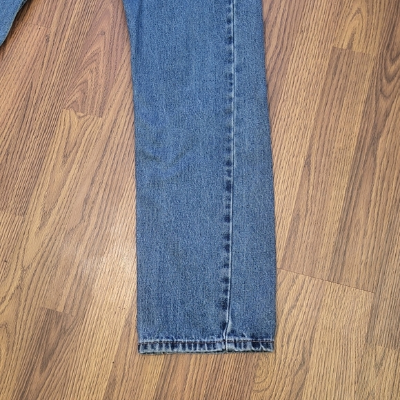 Levi's 505 Men's Straight Jeans Classic Blue Denim W30 L32 Relaxed Fit B48 - Picture 3 of 10